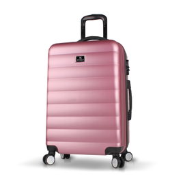 Zoozie Bags Maleta de Oro Rosa Mediana